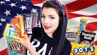 TRYING AMERICAN CANDY | Cherry Wallis