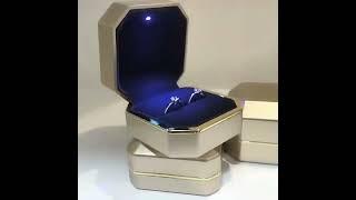 New Product Ideas 2024 Luxury Jewelry Packaging Box Led Ring Necklace Packing Wholesale Gift Jewelry