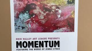 OVAL Virtual Solo Show Presents Jenna Citrus Momentum