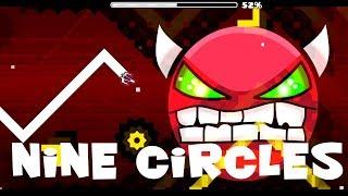 (rebeat for coins) Nine Circles by Zobros (3 coins) | Geometry Dash