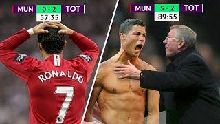 The Day Cristiano Ronaldo saved Alex Ferguson & Manchester United