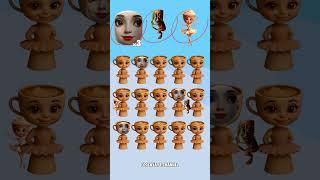 Find the odd tung sahur, ballerina capucina  #shorts #tungtungtungsahur #memes