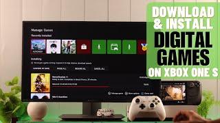 Install Digital Games on Xbox One Series S! [How to]