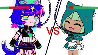 Two enter one leaves //gacha club vs gacha life who will Win? /fw ️