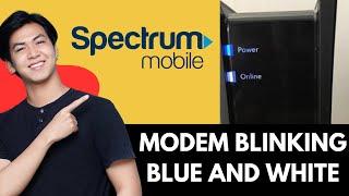 How To Fix Spectrum Modem Blinking Blue And White