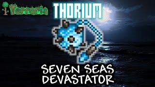 Seven Seas Devastator - BEST ENDGAME FLAIL!! - Terraria Thorium Mod Endgame Melee Setup/Loadout