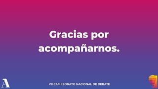 GRAN FINAL - Campeonato Nacional de Debate 2021