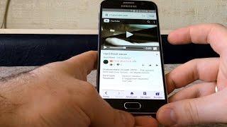 Samsung Galaxy S6 как сделать скриншот (снимок экрана)