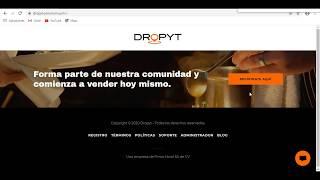 Dropyt - Como registrar tu comercio.