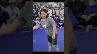 Vietnamese Women's Wrestling  Thrilling Traditional Kushti Battle Girl vs Girl freestyle traditional