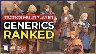 Generic Units RANKED for PVP: Worst to Best | Final Fantasy Tactics: War of the Lions PVP Tutorial