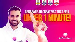 Generate Ad Creatives That Sell in Under 1 Minute! ️ The Best Ad Creative Tool in the Market