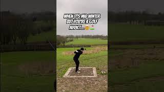 CAN YOU RELATE?!? ️ is it ever too muddy to play golf? #golfing #golf #golfplayer #golftour #pga