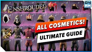 Enshrouded ULTIMATE COSMETICS Guide - ALL Armor Sets & Hat Locations & Showcase!