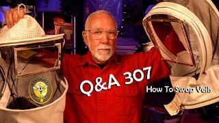 Backyard Beekeeping Q&A Episode 307 May 23 of 2025 Zip or Unzip a Veil to swap it out.