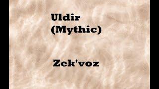 Wow  - Solo Monk - Uldir (Mythic mode) - Zek'voz - 10.0.7