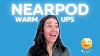 3 Easy Warm-Up Activities for Your Free @Nearpod Account