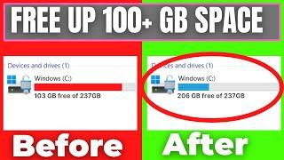 How to FREE UP Disk Space on Windows 11/10 (2022)