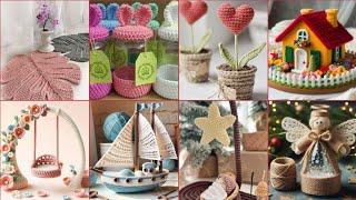 very beautiful and unique crochet home decor ideas #crochetprojects #simplycrochet