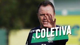 COLETIVA DO TÉCNICO INTERINO ANDREY LOPES - PALMEIRAS 5 x 1 GOIÁS