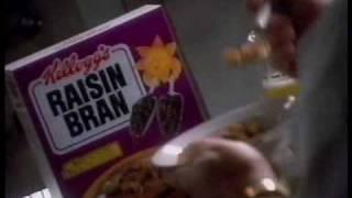 Publicité 1992 - 2 pelletées de raisins secs