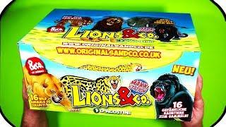 LIONS and CO Figures Maxxi Edition Ƹ̴Ӂ̴Ʒ FULL BOX DeAgostini BLIND BAG UNBOXING