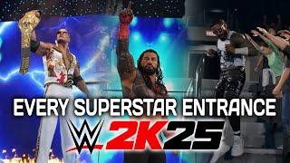 WWE 2K25: Every Superstar Entrance with Music!