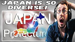 Italian Learns About the Prefectures of JAPAN (Geography Now!) 