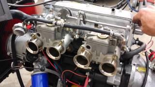 BMW M10 Engine with Weber 40mm Side Draft Carbs