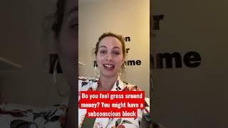 Do you feel gross around money? Here is why #shorts #money  #success #nlp #hypnotherapy #wealth