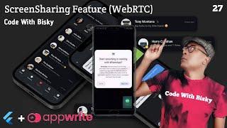 27. Mastering Real-Time Collaboration: Flutter WebRTC Screen Sharing Guide (iOS & Android)