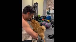 This is so cute  #handsome #bestactor #şükrüözyıldız #animallovers