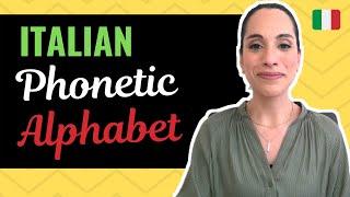 Italian Alphabet Pronunciation: how to SPELL words in Italian with the Italian Phonetic Alphabet