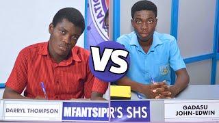 St.Peter’s Gadasu Vs Mfantsipim’s Darryl Thompson | NSMQ Tier Breaker | NSMQ Semi Finals Who Wins?