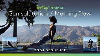 FeetUp® Yoga Flow | Sun salutation - Morning Flow (fast forward)