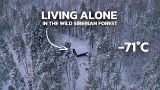 Living Alone in the Wild Siberian Forest for 20 years (-71°C, -96°F) Yakutia