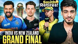 INDIA vs NEW ZEALAND in FINALS!  | PAKKU RO RHE  | Smith Retired  | Cric Point