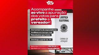 Eleições Municipais 2024 -  Apuração dos votos