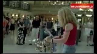 Evelyn Glennie performs Prim by Askell Masson at Central Station New York