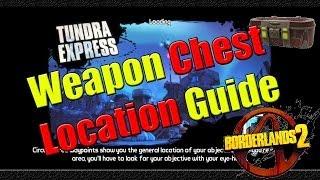 Borderlands 2 | Weapon Chest Location Guide | Tundra Express