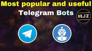 Free Unlimited  Telegram BOT list BOT