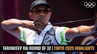 Tarundeep Rai's Round of 32 win   | #Tokyo2020 Highlights