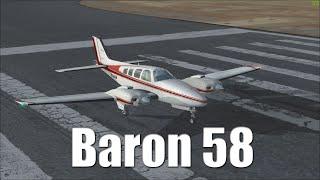 FSX Tutorial: Beechcraft Baron 58