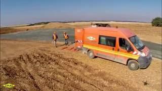 Chantier éolien dans les Deux-Sèvres