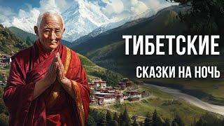 Тибетские сказки на ночь под звуки дождя | Истории на ночь и сказки от бессонницы для взрослых