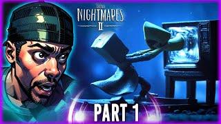 What's up with this teacher? | Little Nightmares 2 Part 1