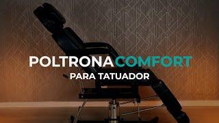 Maca Poltrona Hidráulica Comfort para Tatuador - Estek