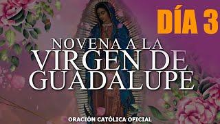 Novena a la Virgen de Guadalupe  Día 3 //Hoy 05 de diciembre de 2021//ORACIÓN CATÓLICA