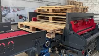 Линия производства поддонов/ Pallet Nailing Machine