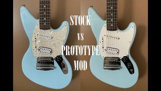 Fender Jag-Stang: Stock vs Kurt Cobain Prototype Mod | Pickup Comparison